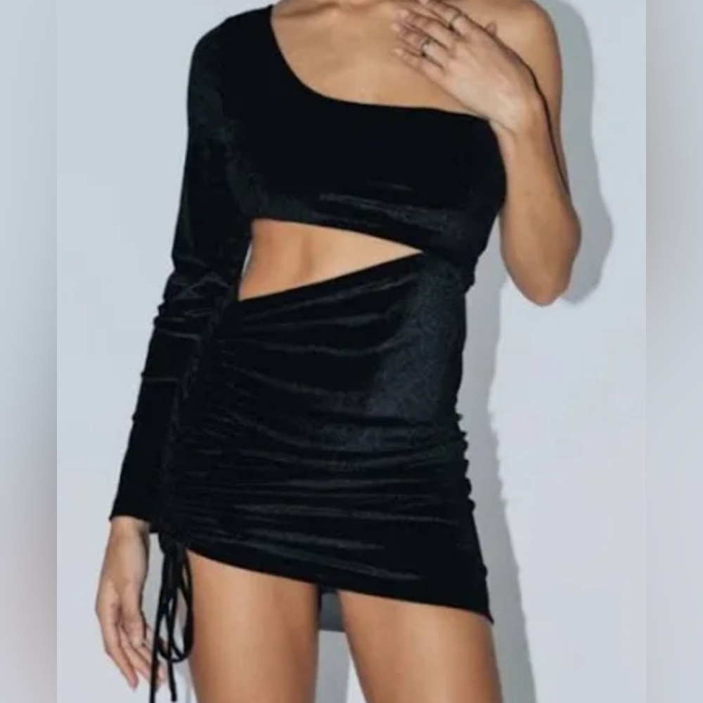 Princess Polly REX MINI DRESS BLACK